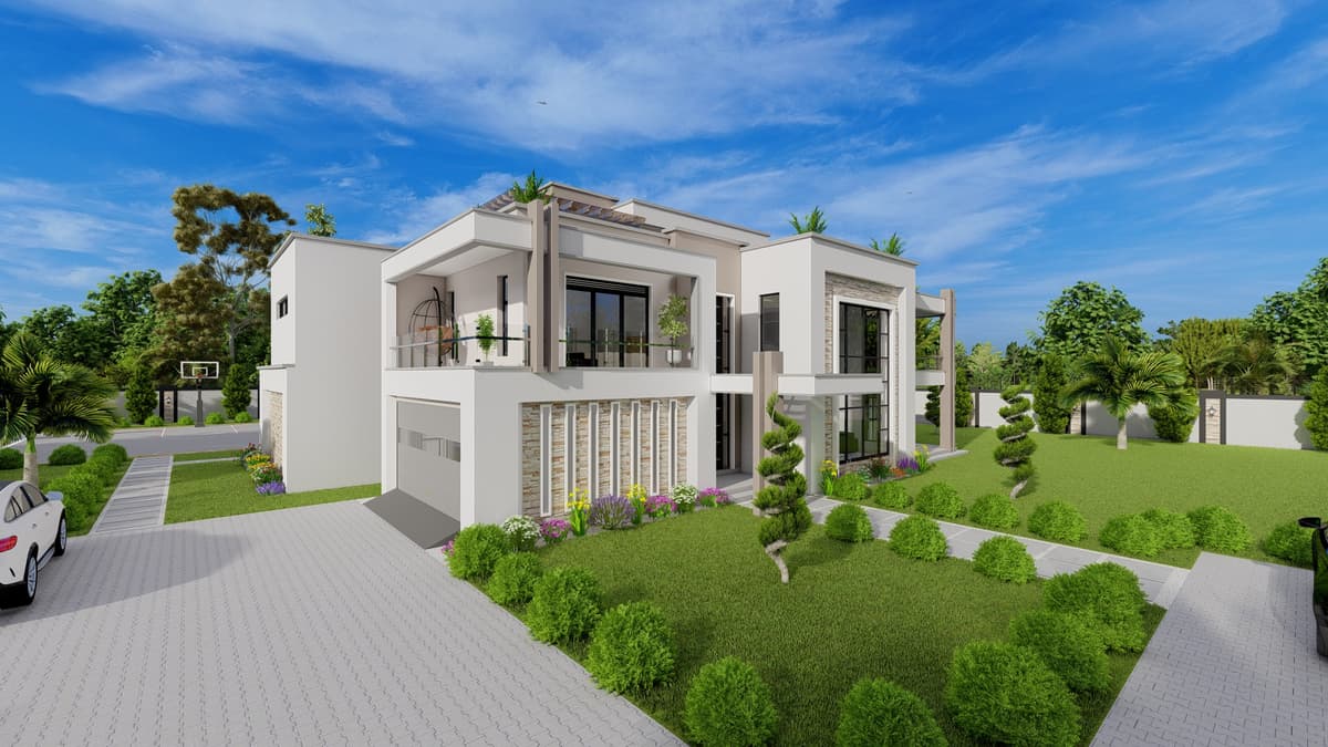 Neo-Classical Blend Residence